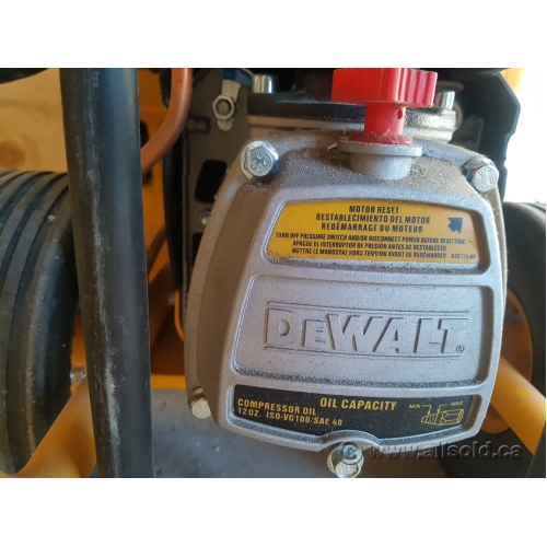 DEWALT D55154 HD 4gal DollyStyle Twin Stack Air Compressor Allsold